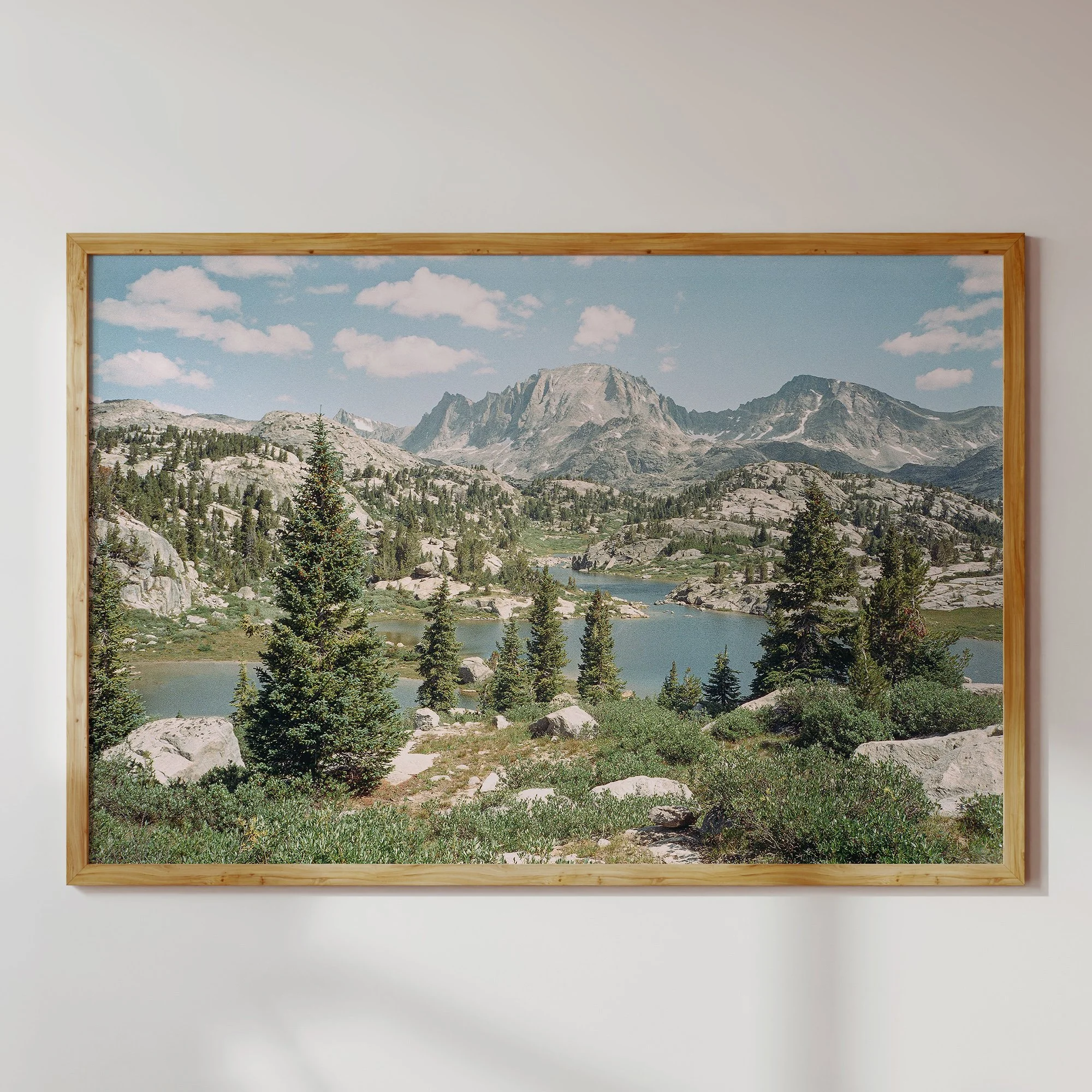 Wyoming Mountain Wall Art American West Wall Decor Beautiful